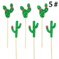thumbnail image 2 of Coxeer Cake Topper Set Felt Plant Cute Cake Pick Cupcake Decoration Stick for Birthday, 2 of 10