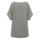 thumbnail image 5 of Gibobby Camisetas de verano para mujer Camiseta manga corta informal con hombros descubiertos color liso para mujer(Gris,G), 5 of 5