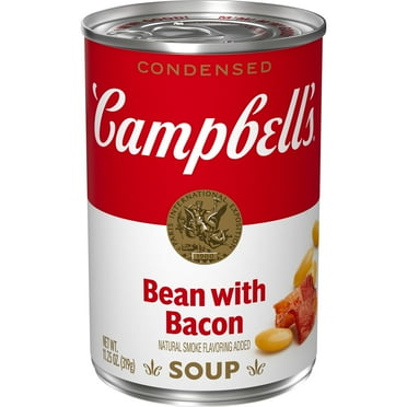 2 Pack - Campbell's Condensed Soup Bean & Bacon 11.25 oz Package May Vary