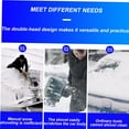 thumbnail image 4 of Portable Car Snow Brush and Ice Scraper – Ergonomic Foam Grip, Durable Windshield Scraper for SUV, Truck, and Vehicle, Easy Winter Cleaning Tool, 4 of 5
