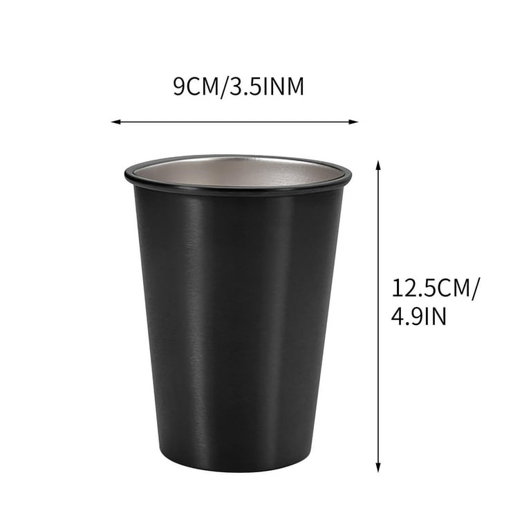 #1 Premium Stainless Steel Cups 16 oz/ 475ml Pint Cup Tumbler (4 Pack) by  Greens Steel - Premium Met…See more #1 Premium Stainless Steel Cups 16 oz/