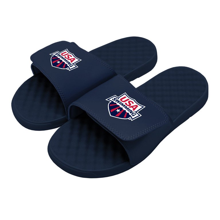ISlide Navy USA Swimming Primary Slide Sandals - Walmart.com display picture 1
