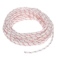 thumbnail image 1 of Cuerda de arranque de retroceso Uxcell 4.5mm 10m Cuerda de nylon para motosierra Blanco Rojo, 1 of 1