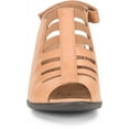 thumbnail image 4 of Comfortiva Women's Faye Sandal Desert Sand Leather - CT0003805, 4 of 7