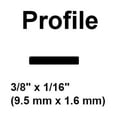 thumbnail image 3 of Polyvance GTX Plastic Welding Rod, 3/8" x 1/16", 1 lb, Black, 3 of 4