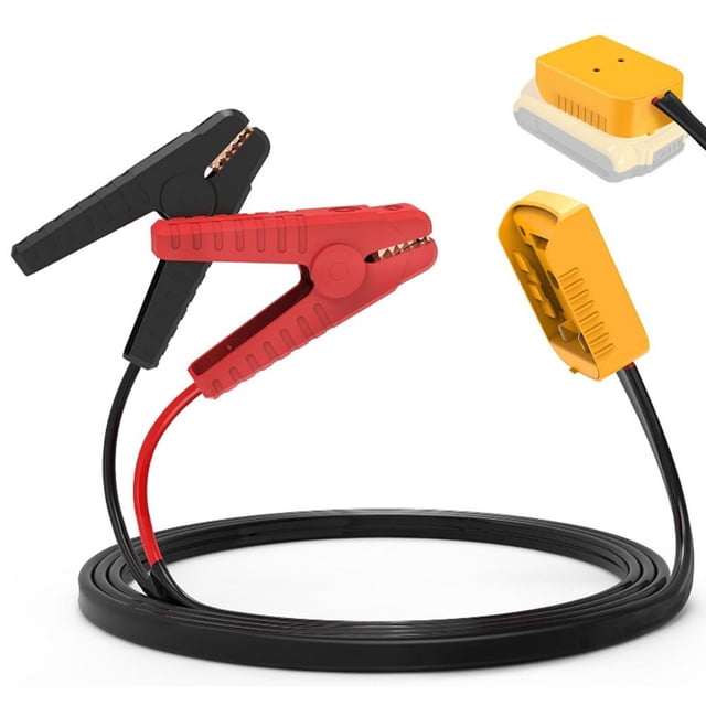 Automotive For Jumper Cables For Dewalt 20V Batteries 5 9FT Long Cable//new