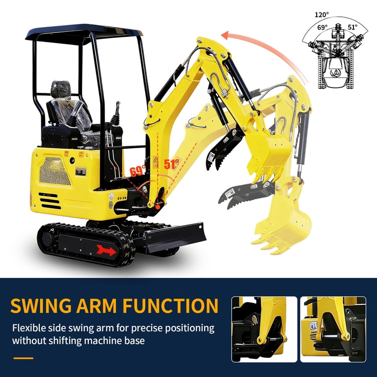 DigMaster 1.8Ton Mini Excavator Kubota Three-Cylinder Diesel
