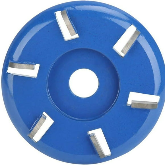 Wood Cutting Disc, Stump Remover Angle Grinder Wood Carving Disc 6 Teeth Chainsaw Milling Cutter Woodworking Blade Tools