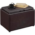 thumbnail image 1 of Convenience Concepts Poussette de Rangement Designs4Comfort Accent, Espresso, 1 of 4
