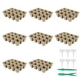 thumbnail image 1 of Bandejas de inicio de semillas de 8 piezas, caja única de plántulas, macetas de nutrientes para germinación de plantas de jardín con etiquetas Vogacara HA004323-00, 1 of 6