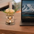 thumbnail image 4 of Rose Table Lamp, Dimmable Flower Lamp Lamp, Battery Operated Rose Table Lamp, Artificial Flower Lamp With Glass Vase, Small Lamp For Bedroom Bedroom Living Room, 4 of 6