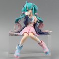 thumbnail image 4 of Original Anime nuevo Hatsune Miku 14cm cantante Virtual Manga estatua figuritas modelo juguetes escritorio de la computadora decoración de pasteles lindos juguetes, 4 of 4