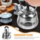 thumbnail image 5 of STOVETOP SHISTLING TEAKETLE TEA DE TEA DE ACERO INOXIDABLE CON MANDELLO, 5 of 6