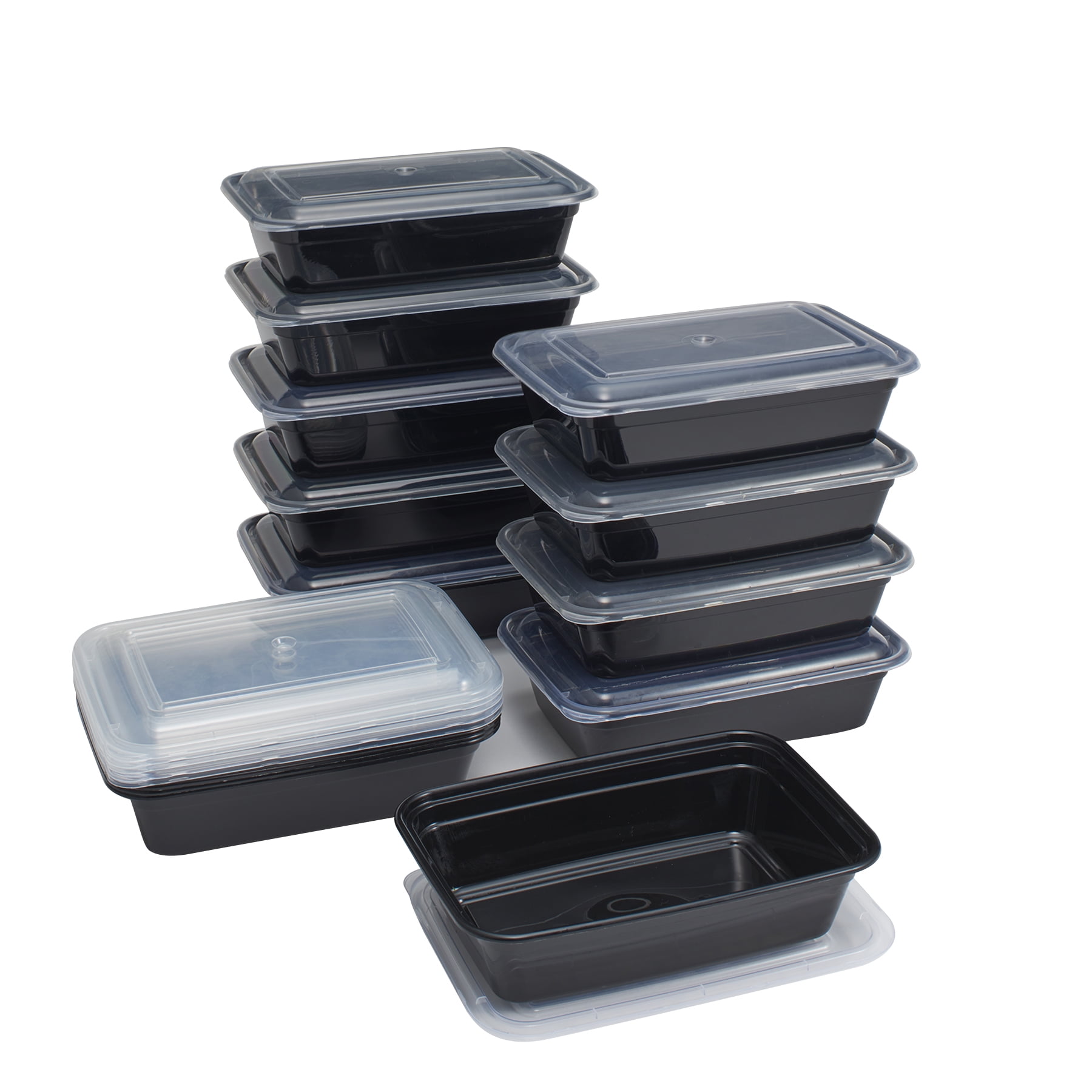 Mainstays 30 Piece 4.2 Cup Meal Prep Food Storage Containers