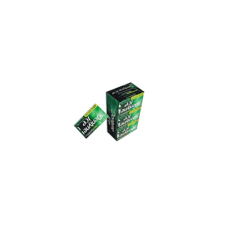 Sugarless Gum, Spearmint, 16 Pieces/Pack, 9 Packs/Box Sugarless Gum, Spearmint, 16 Pieces/Pack, 9 Packs/Box