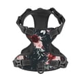 thumbnail image 4 of Lsque Watercolor Floral Dog Harness, No-Pull Pet Harness with 2 Leash Clips, Adjustable Soft Padded Dog Vest with Easy Control Handle for Large Dogs-Medium, 4 of 9