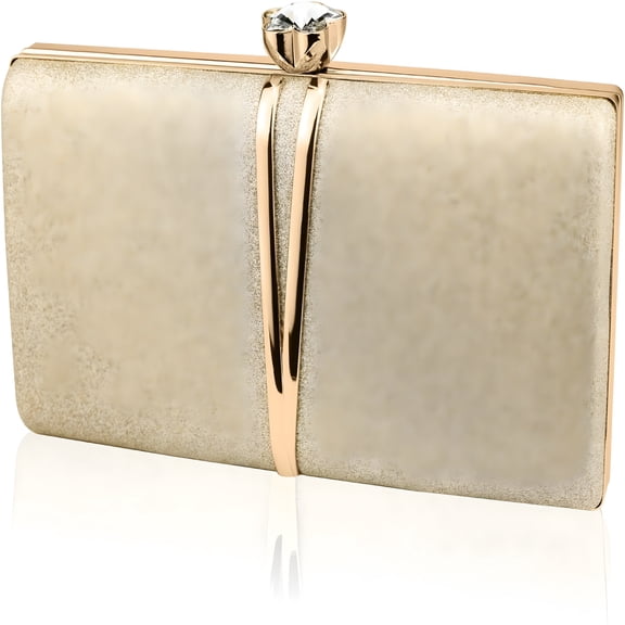 AOMRCOL Evening Bag Black Clutch Purses for Women Formal Dressy Women'S Evening Handbags Sparkling Small Wedding Purses