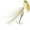 Gold/White Streamer, variant on Panther Martin PMSS_9_SWH Barrel Body SonicStreamer Spinners Fishing Lure - Silver/White - 9 (3/8 oz)