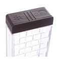 thumbnail image 2 of Caja de 6 tarros agitadores de especias, salero y pimentero de plástico con tapa, frasco transparente para condimentos, contenedor de almacenamiento, botella de almacenamiento, 2 of 5