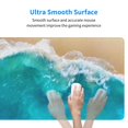 thumbnail image 6 of Disketp Gaming Mouse Pad Beach Pattern Large Mouse Mat Long Extended Desk Pad Non-Slip Rubber Mice Pads Stitched Edges Thin Pad (11.8x31.5 Inch), 6 of 9