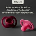 thumbnail image 2 of Tommee Tippee Ultra-light StayPut Pacifier, 18-36m, 4 Count, One-Piece Silicone Design, 2 of 7
