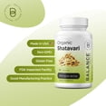 thumbnail image 5 of Organic Shatavari Capsules 1200mg - 60 Capsules - Lactation Vitamins for Breastfeeding - Hormonal Balance for Women by Balance Breens, 5 of 11