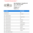 thumbnail image 2 of Motorcraft Rear Shock Mount Automotive Specialty Parts for 2013-2020 ford Fusion, 2 of 2