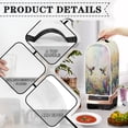 thumbnail image 4 of HELLHERO 1pc Hummingbird and Lavender Pattern Food Processor Cover Lightweight for Household Kitchen Home, 4 of 6