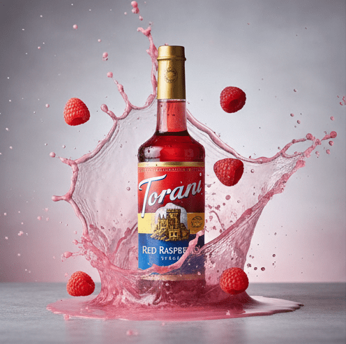 Torani Red Raspberry Dairy Friendly Syrup cs 12/750 ml