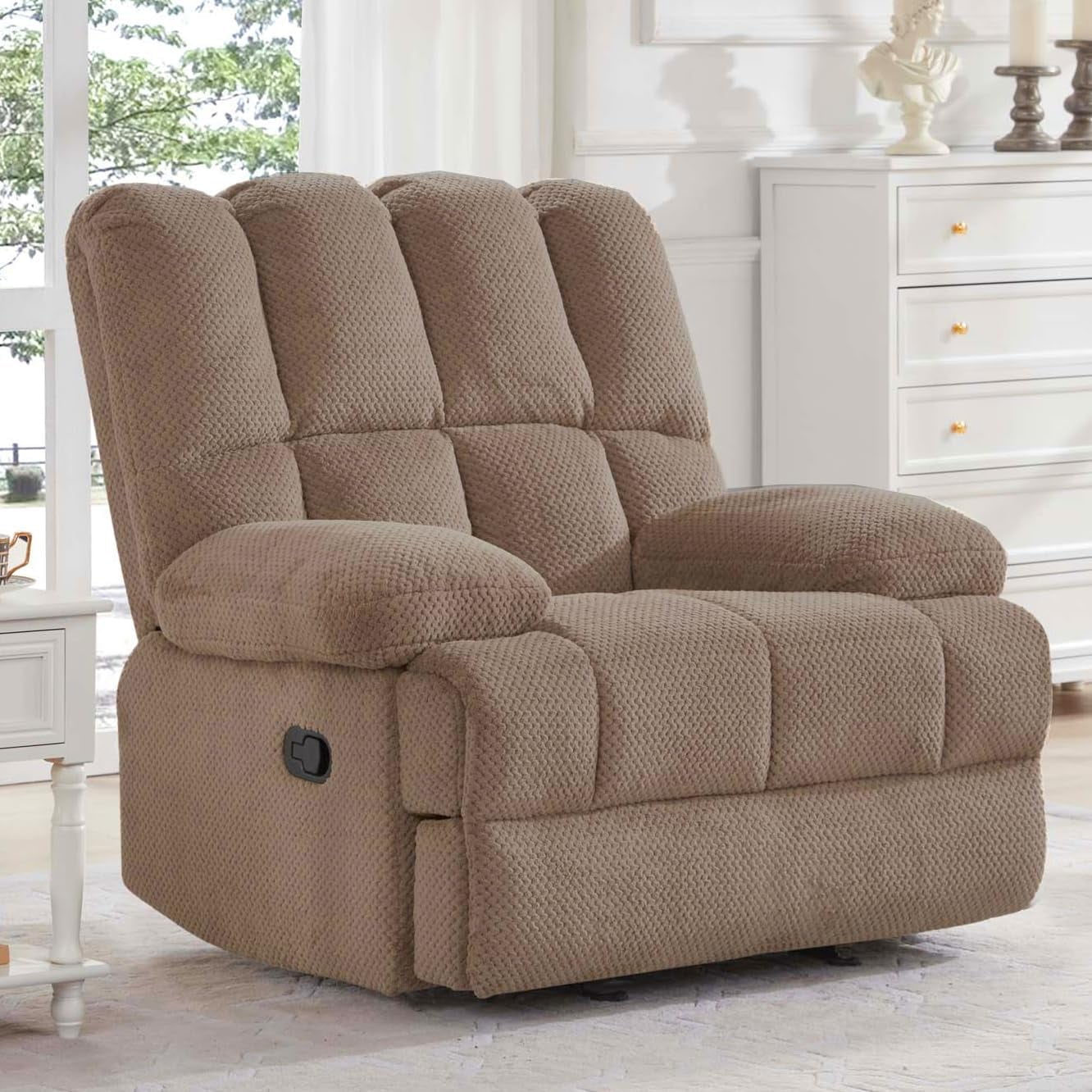 Lane Stallion (POWER RECLINE) Big Man (Extra Large) Comfort King Wallsaver  Recliner. Weight Capacity 500 lbs. Extended Length 79 Seat Width 25 Seat  Height 22 Free Curbside Delivery In Most Areas. (Western