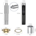 thumbnail image 2 of Kit de ojales, juego de 100 ojales para cuero, lona, ​​tienda de campaña, toldo (12 mm), 2 of 5