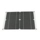 thumbnail image 3 of Kit de panel solar, módulo de cargador solar de silicio monocristalino flexible de 40 W 18 V con cable de clip, 3 of 14