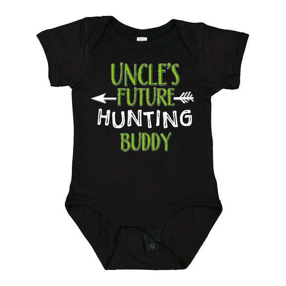 Inktastic Uncles Future Hunting Buddy Boys or Girls Baby Bodysuit