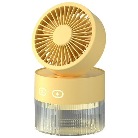 

Fans Clearance! Kiteke 350Ml Mini Handheld Personal Portable Fan Usb Electric Fan with Humidifier Air Cooler Fan Humidifier(Plug In) 1X Fan 1X Charging Cable