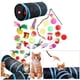 thumbnail image 3 of Juego de 22 juguetes de túnel para gatos, varita interactiva, campana, bola, ratones, juguetes para gatitos C-22 piezas, 3 of 9