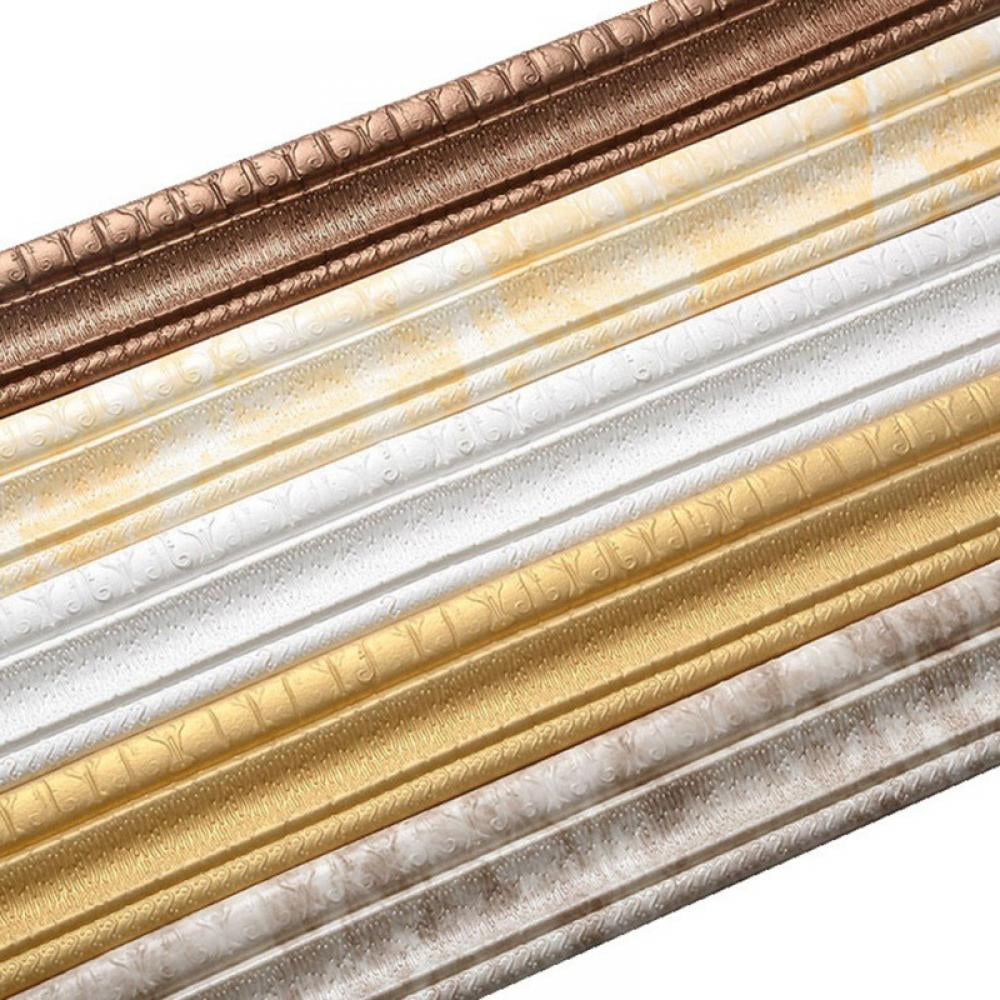 3D SelfAdhesive Foam Sticker Waterproof Molding Trim Peel and Stick