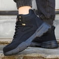 thumbnail image 1 of Botas de trabajo de construcción para hombres y mujeres, zapatos con punta de acero, calzado cómodo antideslizante, botas de senderismo, ropa de 40 negro Salvador Botas de trabajo, 1 of 9