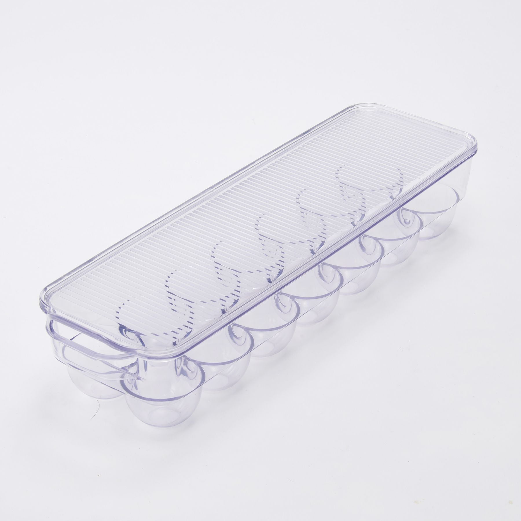 Mainstays Clear Egg Holder (14 Eggs), Clear Plastic