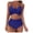 Blue, variant on Odeerbi Women's Split Swimsuit 2024 Casual Bikini Swimsuit Blue