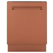 ZLINE 24" Tallac Series 3rd Rack Tall Tub Dishwasher in Copper with Stainless Steel Tub, 51dBa (DWV-C-24)
