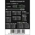 thumbnail image 2 of Wera Kraftform Kompakt 62 Bitholding Screwdriver and Pouch Set, 33-Pieces, 2 of 6