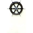thumbnail image 1 of Collectible Nautical Black Wooden Steering Ship Wheel Home Decor 12", 1 of 3