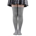 thumbnail image 3 of Extra Long Socks Thigh High Cotton socks extra long knee socks for women, 3 of 4