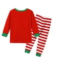 thumbnail image 3 of Christmas Family Matching Clothes Set Kids Cartoon Santa Claus T-Shirt Pants, 3 of 5