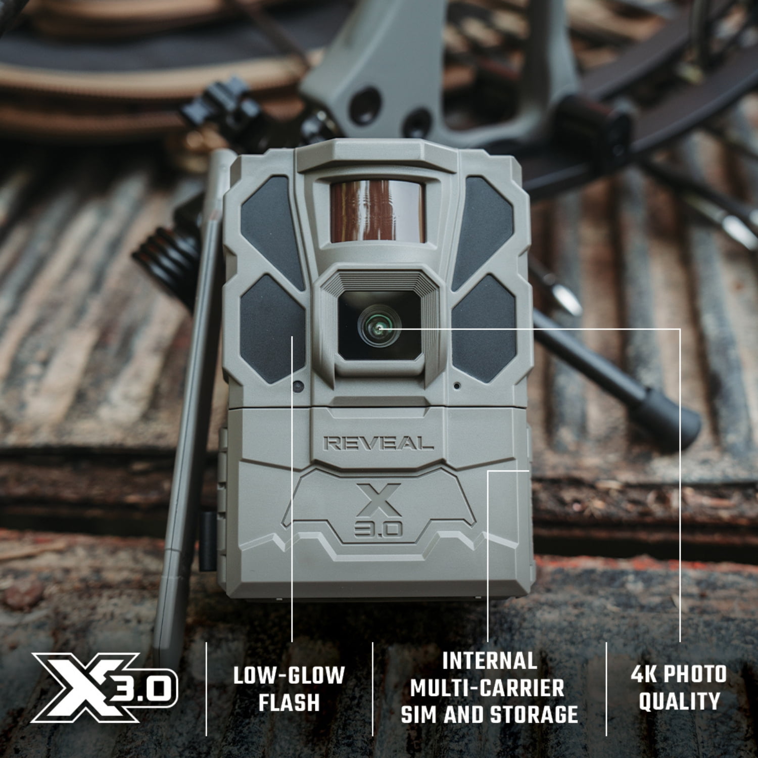 Reveal by Tactacam X 3.0 Cellular Trail Camera