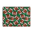 thumbnail image 7 of Area Rugs For Living Room Decor - cute American football green grass Soft Anti Slip Throw Washable Rugs 5x7 For Bedroom, Indoor Carpet For Bedroom Living Room 80x58In, 7 of 7