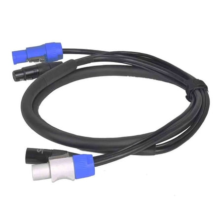 Odyssey OSPJC106PM Jumper Powercon and XLR Link Cable - 6 Feet
