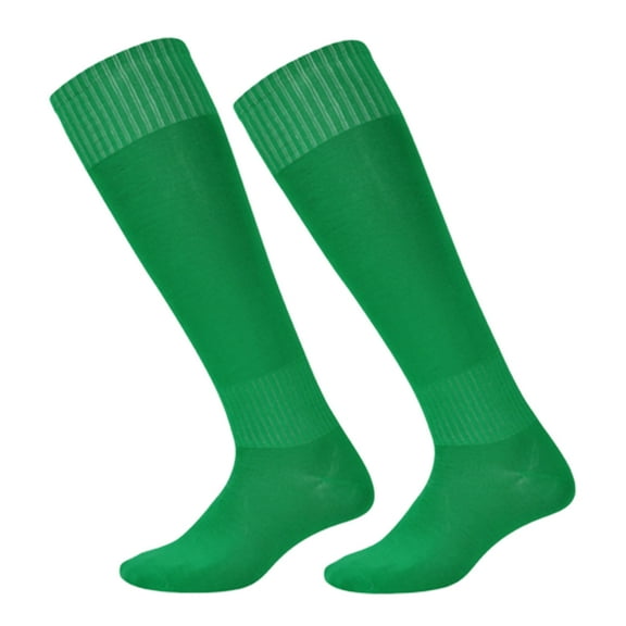 UDIYO Solid Color Teenager Adult Football Soccer Training Men Sports High Tube Socks