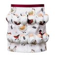 thumbnail image 1 of Backyard Chicken Accessory Egg Collecting Apron Multi-pocket Poultry Egg Holder Work Apron for Home Farm, 1 of 8
