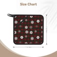 thumbnail image 3 of Pofeuu Plaid Snowflakes Festive Print Silicone Trivet Mats,Silicone Hot Pads for Kitchen, Silicone Trivets for Hot Pots and Pans, Silicone Hot Pad, 3 of 8